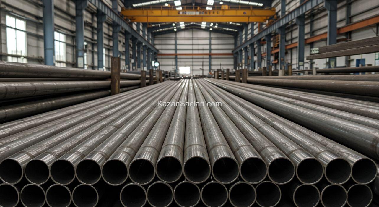 Farklı Çelik Boru Türleri: Dikişsiz, ERW, Galvanizli, Paslanmaz