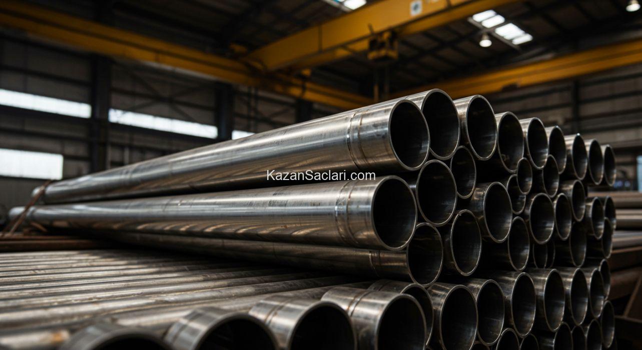 304 ve 316 Kalite Paslanmaz Kazan Boruları